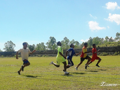 JUARA 3 ATLETIK 100 M, KABUPATEN