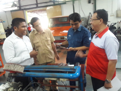 KUNJUNGAN KE RPS TKR  SMK IPT KARANG PANAS 2